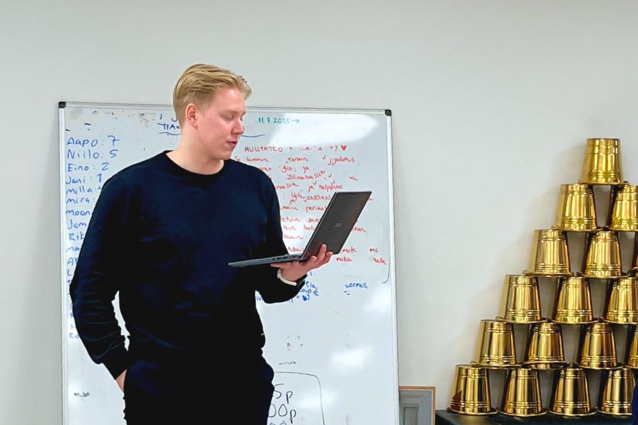 Kuopion toimistopäällikkö Akseli Aallosvuo Sales Manager